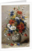 A Vase of Summer Flowers by Eugene Petit
