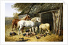 Farmland Friends by John Frederick Herring Jr
