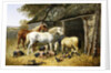 Farmland Friends by John Frederick Herring Jr
