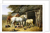 Farmland Friends by John Frederick Herring Jr