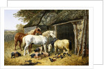Farmland Friends by John Frederick Herring Jr