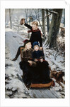 A Jolly Sleigh Ride by Frans de Wilde