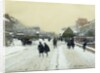 Paris under Snow by Luigi Loir