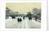 Paris under Snow by Luigi Loir