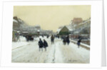 Paris under Snow by Luigi Loir