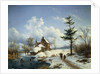 A Clear Winter's Day by Cornelius Lieste