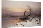 On the Estuary, Near Monmouth by Charles Brooke Branwhite