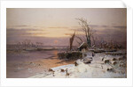 On the Estuary, Near Monmouth by Charles Brooke Branwhite