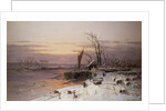 On the Estuary, Near Monmouth by Charles Brooke Branwhite