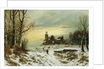 The Shortening Winter's Day is Near a Close by Friedrich Joseph Nicolai Heyendahl