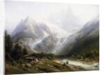 A View of Chamonix and Mont Blanc by Joseph Jansen
