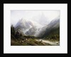 A View of Chamonix and Mont Blanc by Joseph Jansen