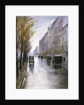 The Tiergartenstrasse, Berlin by Lesser Ury