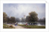 Westminster from St. James's Park by Carlo Bossoli