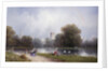 Westminster from St. James's Park by Carlo Bossoli