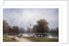 Westminster from St. James's Park by Carlo Bossoli