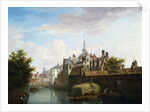 A View of Ghent by Pierre Francois de Noter