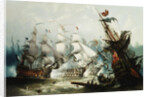 The Battle of Trafalgar by John Callow