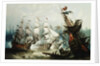 The Battle of Trafalgar by John Callow