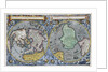 Hemispherius ab Aeqinoctiali Linea, Poli Artici 17th-Century Dutch Map by Anonymous