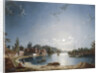 A Full Moon on the River at Brentford by Henry Pether