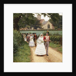 The Wedding March by Edmund Blair Leighton