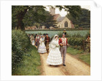 The Wedding March by Edmund Blair Leighton