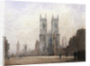 Westminster Abbey, London by Fred E.J. Goff
