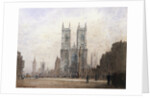 Westminster Abbey, London by Fred E.J. Goff