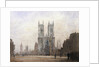 Westminster Abbey, London by Fred E.J. Goff