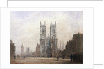 Westminster Abbey, London by Fred E.J. Goff