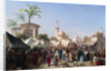 The Turkish Market by Rudolf von Alt