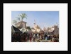The Turkish Market by Rudolf von Alt