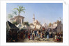The Turkish Market by Rudolf von Alt
