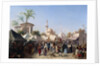 The Turkish Market by Rudolf von Alt