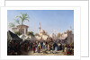 The Turkish Market by Rudolf von Alt