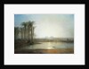 An Oasis near the Pyramids, Egypt by Frederick Barry