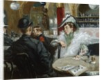 A Parisian Cafe by Gaetano de las Heras