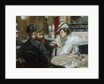 A Parisian Cafe by Gaetano de las Heras