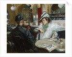A Parisian Cafe by Gaetano de las Heras