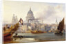 St. Paul's Cathedral and the City of London, England by George Chambers