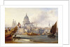 St. Paul's Cathedral and the City of London, England by George Chambers
