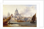 St. Paul's Cathedral and the City of London, England by George Chambers