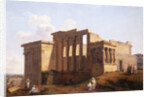 The Temple of Minerva, Athens, Greece by Landelot-Theodore Turpin de Crisse