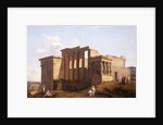 The Temple of Minerva, Athens, Greece by Landelot-Theodore Turpin de Crisse