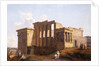 The Temple of Minerva, Athens, Greece by Landelot-Theodore Turpin de Crisse