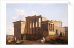 The Temple of Minerva, Athens, Greece by Landelot-Theodore Turpin de Crisse