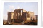 The Temple of Minerva, Athens, Greece by Landelot-Theodore Turpin de Crisse