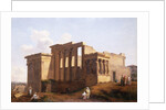 The Temple of Minerva, Athens, Greece by Landelot-Theodore Turpin de Crisse