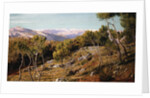Maritime Alps and Valley of the Paglioni, near Nice, France by John Mulcaster Carrick